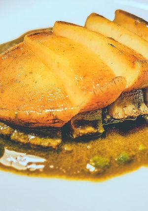 95℃ 美肌◎煮鮑（あわび）濃厚肝ソース-レシピのメイン写真