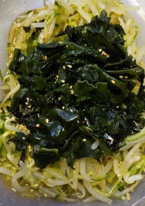 ワカメともやしときゅうりの中華酢の物-レシピのメイン写真