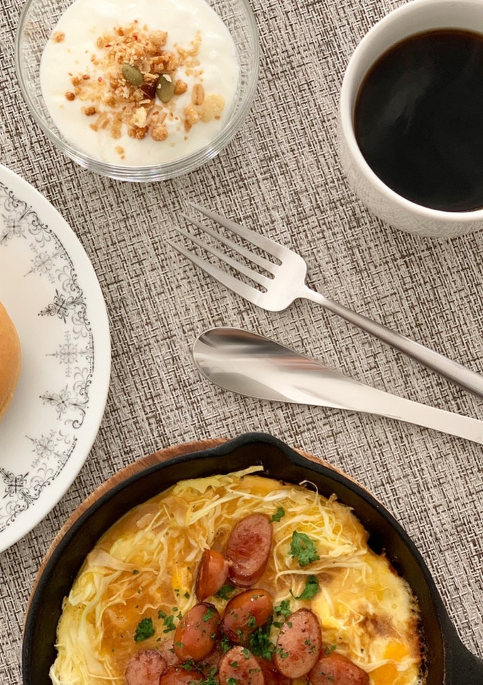 たまごとチーズのまぜ焼き-レシピのメイン写真