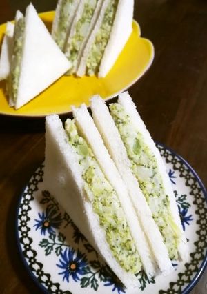 ブロッコリーとポテトのサンドイッチ-レシピのメイン写真
