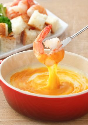 濃厚! うにチーズフォンデュ-レシピのメイン写真