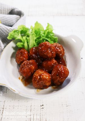 お弁当にも！煮込みミートボール-レシピのメイン写真