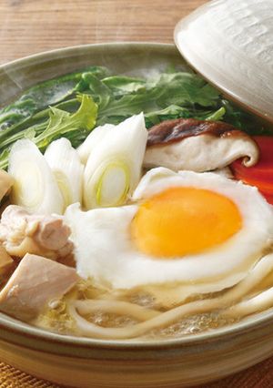 鍋焼きうどん-レシピのメイン写真