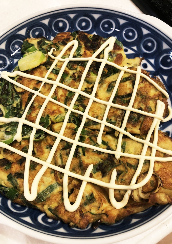 白ネギの青い部分でネギ焼き-レシピのメイン写真