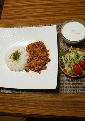 ヨウサマの減塩ビーガン風ドライカレー-レシピのメイン写真