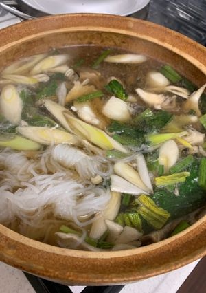 牡蠣とほうれん草の鍋-レシピのメイン写真