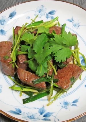 牛肉の香味野菜炒め-レシピのメイン写真