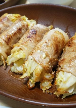 白菜の豚肉巻き-レシピのメイン写真