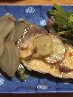 ごぼうとブリの生姜煮-レシピのメイン写真