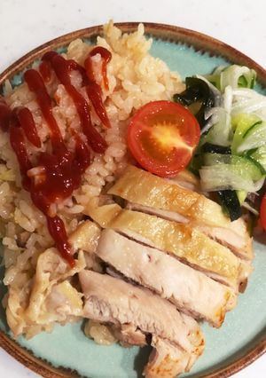 洋風炊き込みご飯(炊飯ケチャップライス)-レシピのメイン写真