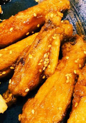パリッサクッ！手羽中の甘辛揚げ☆-レシピのメイン写真