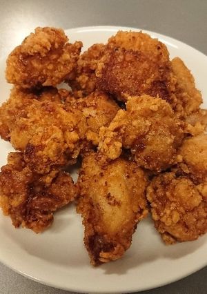 濃い目の味付けの簡単鶏肉の唐揚げ♪-レシピのメイン写真