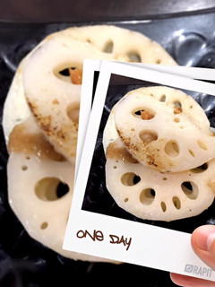 レンコンと梅干しの炒め物-レシピのメイン写真
