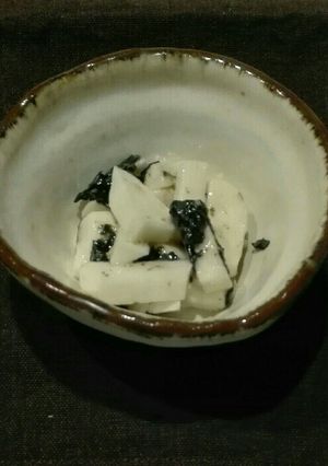 減塩　長いもの海苔和え-レシピのメイン写真
