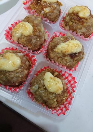カルビマヨハンバーグ★お弁当 作りおき-レシピのメイン写真