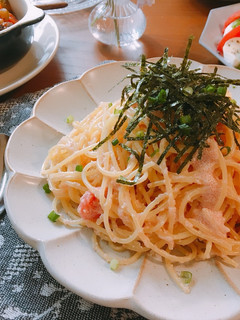 ボウルで簡単和えるだけ♪たらこスパゲティ-レシピのメイン写真