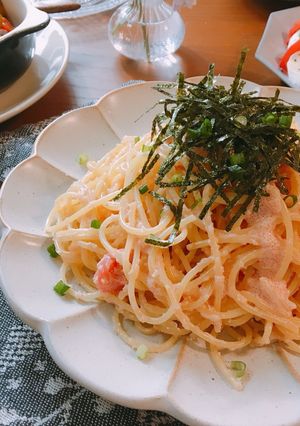 ボウルで簡単和えるだけ♪たらこスパゲティ-レシピのメイン写真
