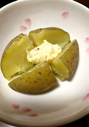 レンジで超簡単、じゃがバター-レシピのメイン写真