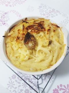 鮭ときのこ達のヘルシーグラタン-レシピのメイン写真