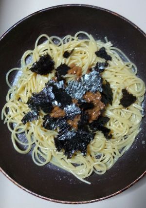 簡単!美味しい!バター醤油納豆パスタ♪-レシピのメイン写真