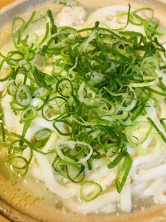 鶏もも肉と豆腐&豆乳のうどん鍋-レシピのメイン写真