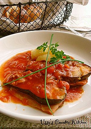 パスタソースで♪♪なすのトマト煮-レシピのメイン写真