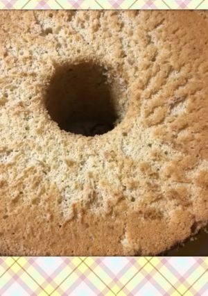 スタイリッシュ　シフォンケーキ　バナナ-レシピのメイン写真