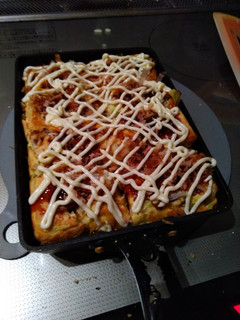 四角いお好み焼き-レシピのメイン写真