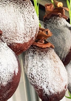 干し柿の作り方(あたご柿）とっても甘い-レシピのメイン写真