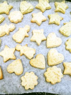 クリスマスに☆型抜きクッキー(覚書)-レシピのメイン写真