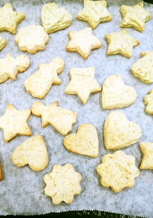 クリスマスに☆型抜きクッキー（覚書）-レシピのメイン写真