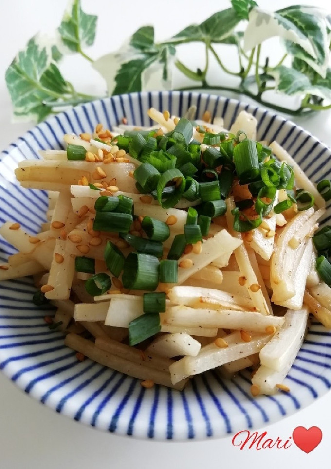 大根の皮の炒めもの-レシピのメイン写真