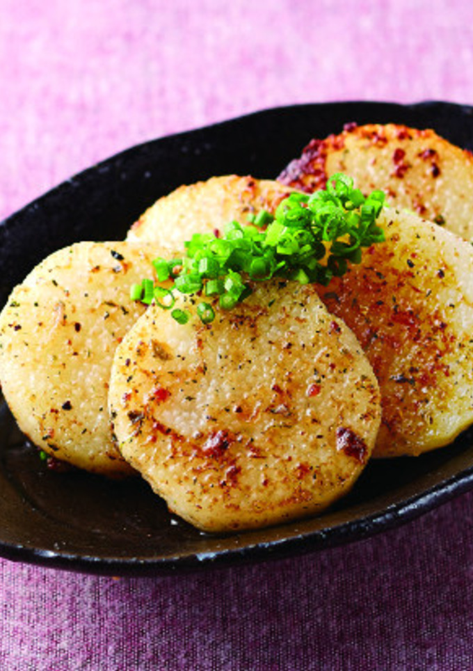 おだしで簡単♪山芋のバター焼き-レシピのメイン写真