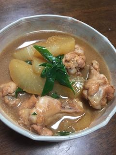 大根と鶏手羽元のオイスターソース煮込み-レシピのメイン写真