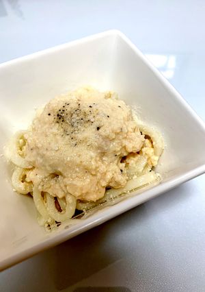 明太カルボうどん-レシピのメイン写真