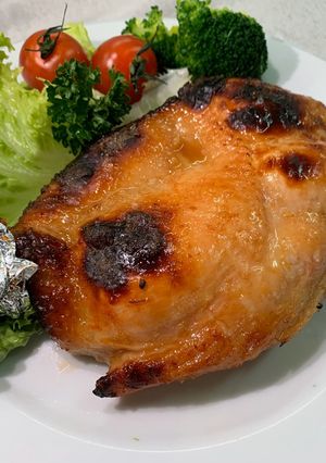 ローストチキン　クリスマス-レシピのメイン写真