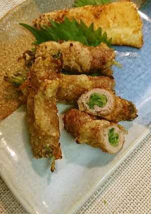 豚の豆苗巻揚げ-レシピのメイン写真