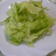 酒のつまみに!キャベツの塩もみ