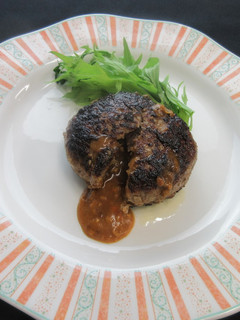 鹿肉の風味たっぷり!! カレーハンバーグ-レシピのメイン写真