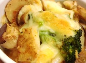 かにみそ瓶でキノコのチーズ焼き-レシピのメイン写真