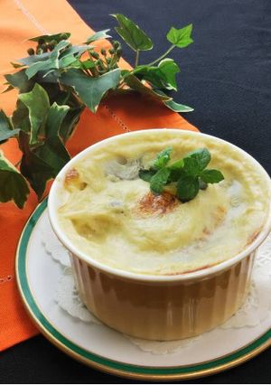 豆乳鹿肉グラタンスープ-レシピのメイン写真