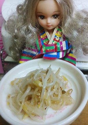 リカちゃん♡もやしのナムル(ダシダ)-レシピのメイン写真