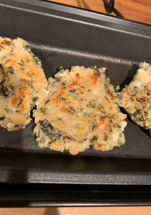 あまりうどんで簡単お好み風に-レシピのメイン写真