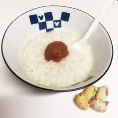 A picture of 炊いたご飯で簡単★おかゆ♬.