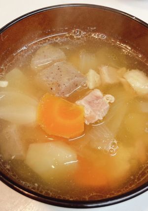 ニンニクと鶏の旨みたっぷり！五島汁♡-レシピのメイン写真