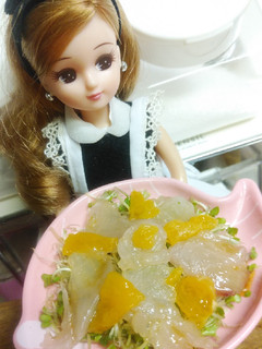 リカちゃん♡みかんぶり?サッパリサラダꕤ-レシピのメイン写真