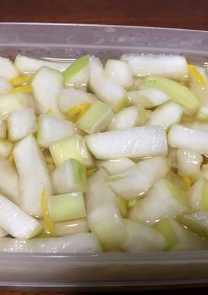 皮ごと食べちゃう！ゆず大根！-レシピのメイン写真