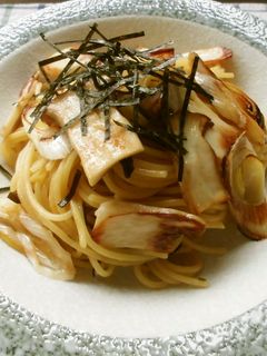 ネギとキノコの和風パスタ♪-レシピのメイン写真