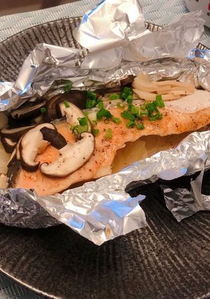 簡単！美味！鮭のホイル焼き-レシピのメイン写真