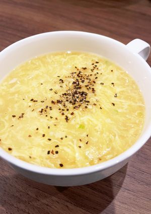 クリームコーン缶で簡単中華風コーンスープ-レシピのメイン写真